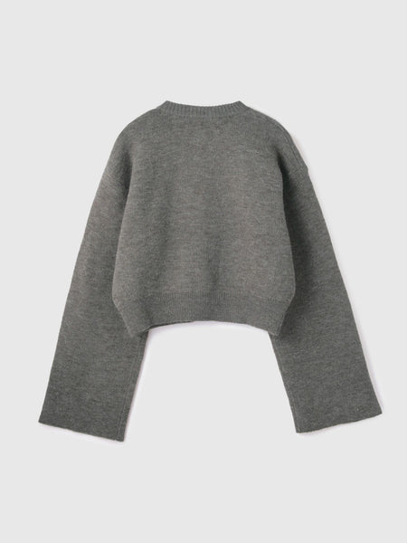 アルパカタッチダブルフェイスニットカーディガン≪手洗い可能≫