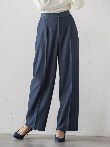 オーロララメデニムパンツ