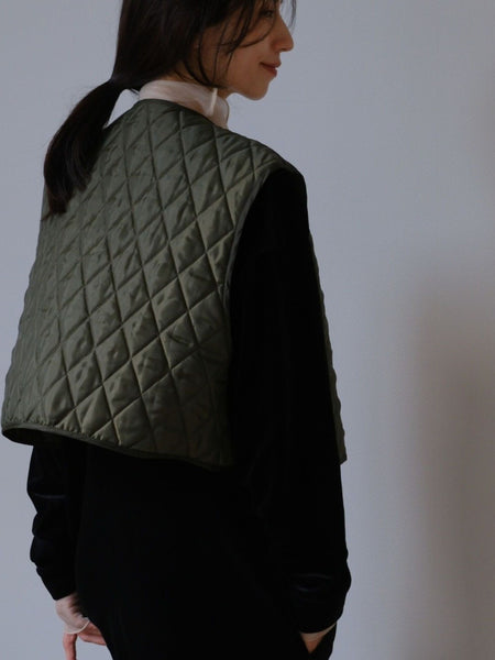 Quilting short vest