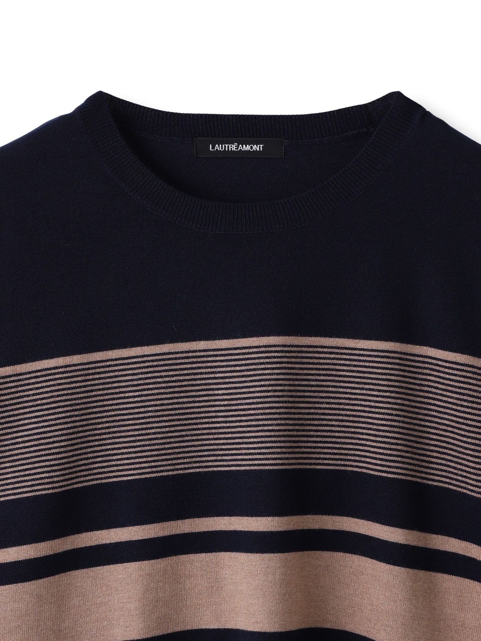 【WEB限定】ランダムボーダーニット≪11号あり/洗える≫