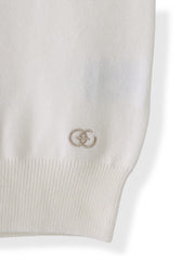 45TH限定≪QCロゴ入り≫マルチ釦ツインニット