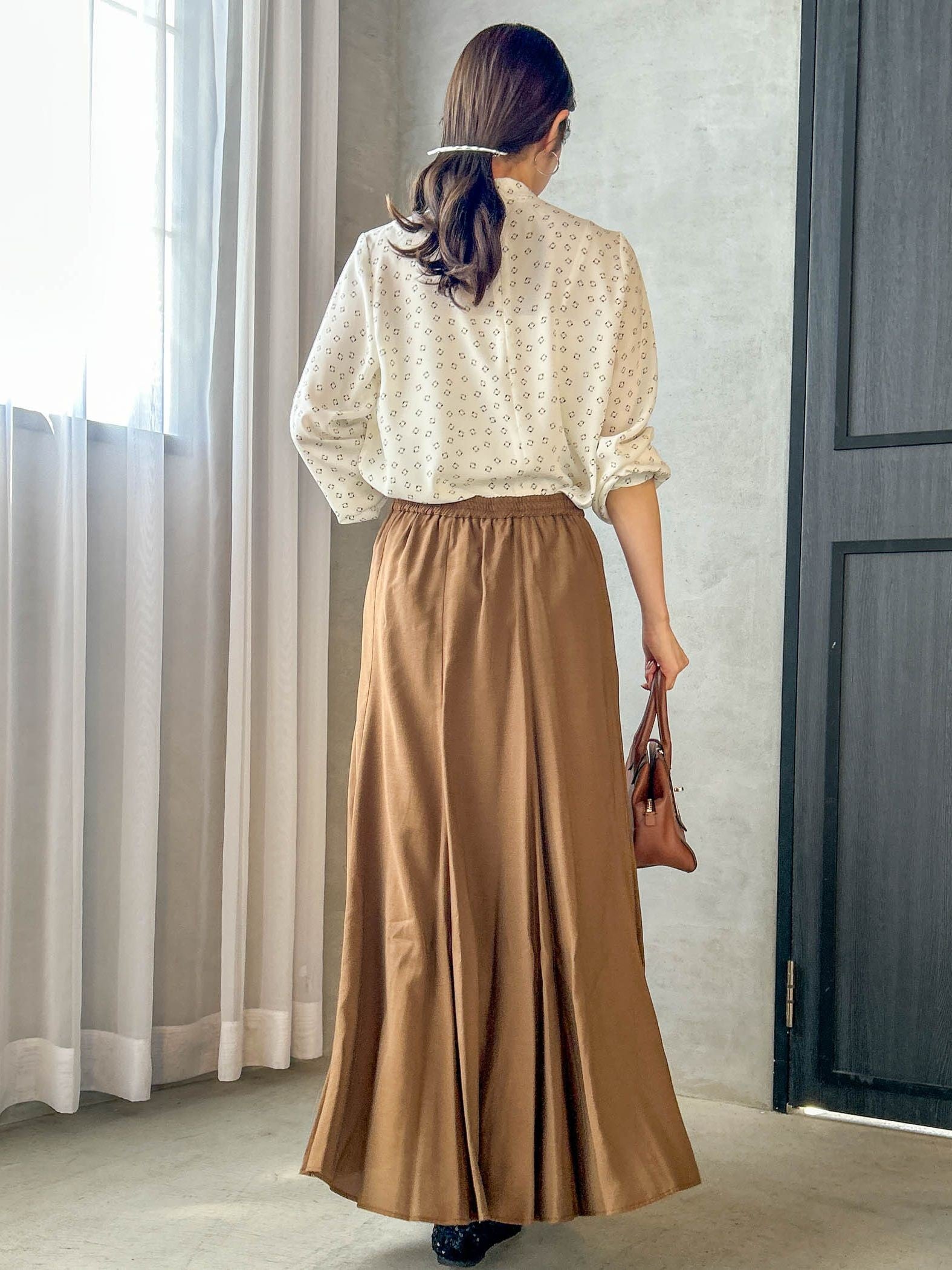 【WEB限定】カルゼフレアスカート