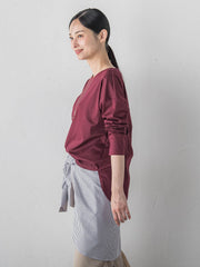 【WEB限定】≪背中美人革命≫汗染み防止バックポイントロンT