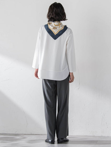 タッセル柄スカーフ