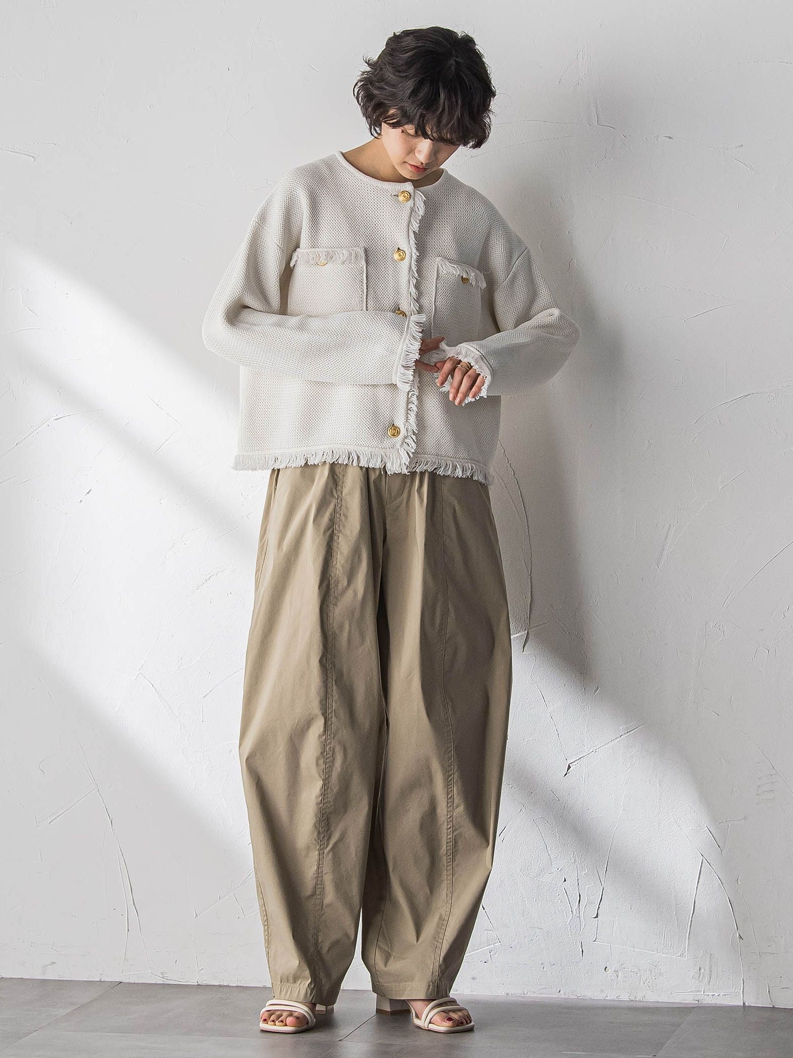 イージーボリュームパンツ