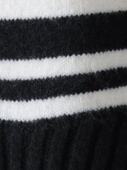 【WEB限定】”ふんわり着心地”ランダムボーダーニット