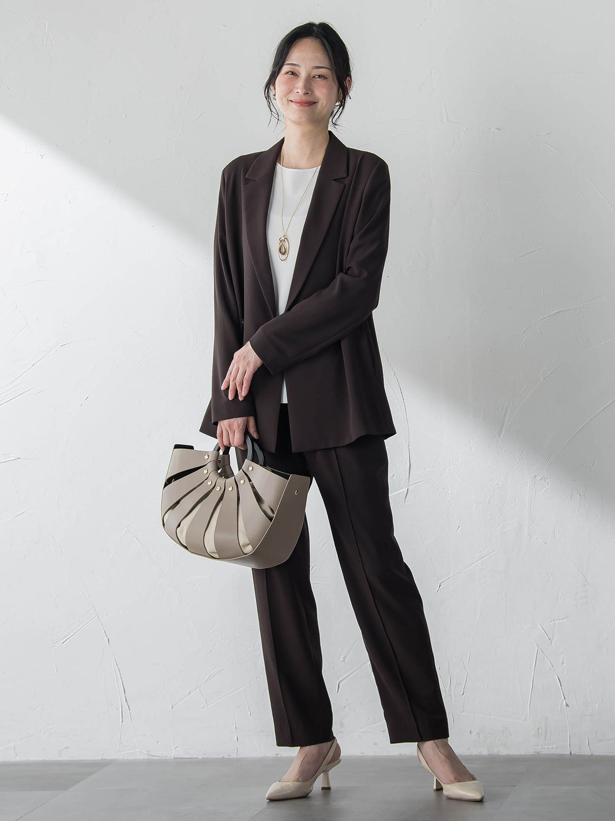 ≪シリーズ累計3万枚突破！≫【ラクする美人服】テーラードジャケット≪13号あり≫