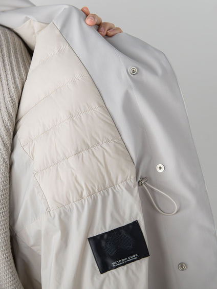 パーテーションダウンロングコート