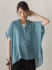 【WEB限定カラーあり】ドルマンブラウス+タンクSET