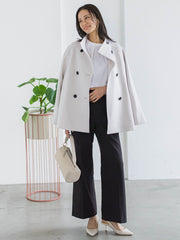 プレミアムウールカシミヤショートコート