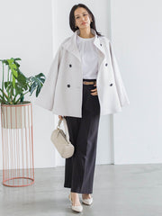 プレミアムウールカシミヤショートコート