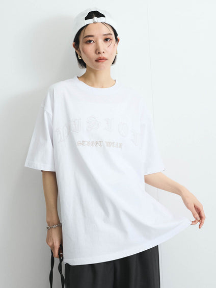 【VISION STREET WEAR】ヴィンテージワッペンTシャツ≪洗濯機で洗える≫
