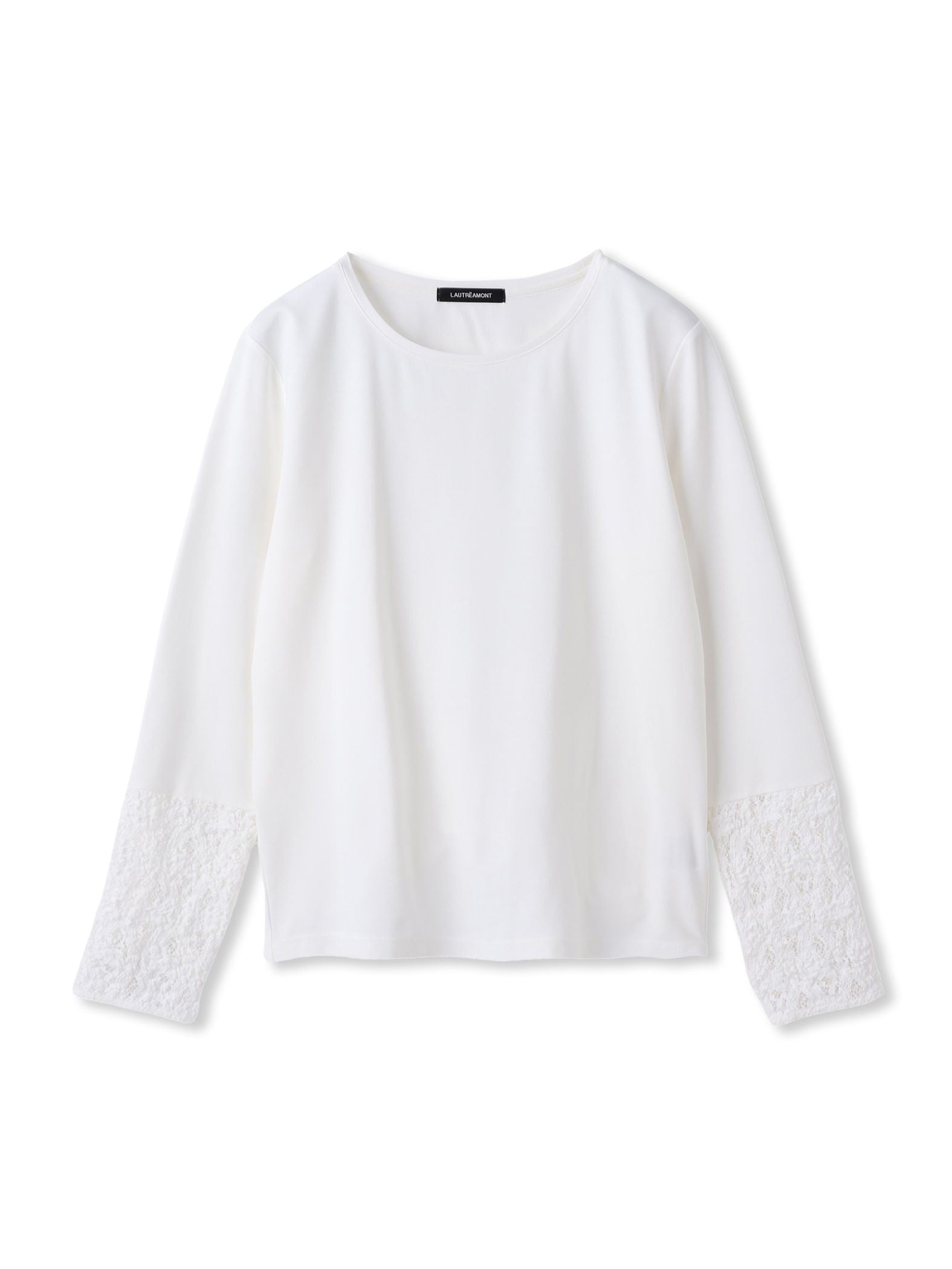 袖レースインナーカットソー