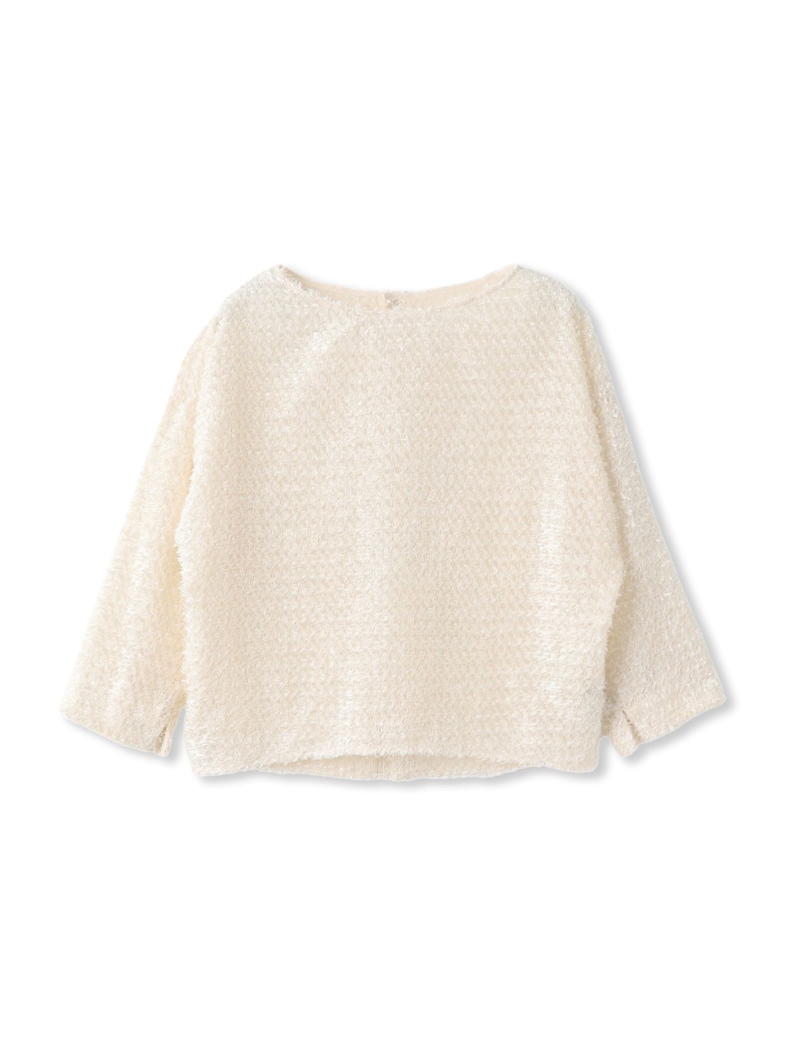 カットジャガードブラウス