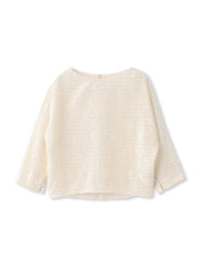 カットジャガードブラウス