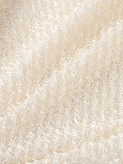 カットジャガードブラウス