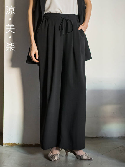 【カタログ掲載】【涼・美・楽】ワイドパンツ