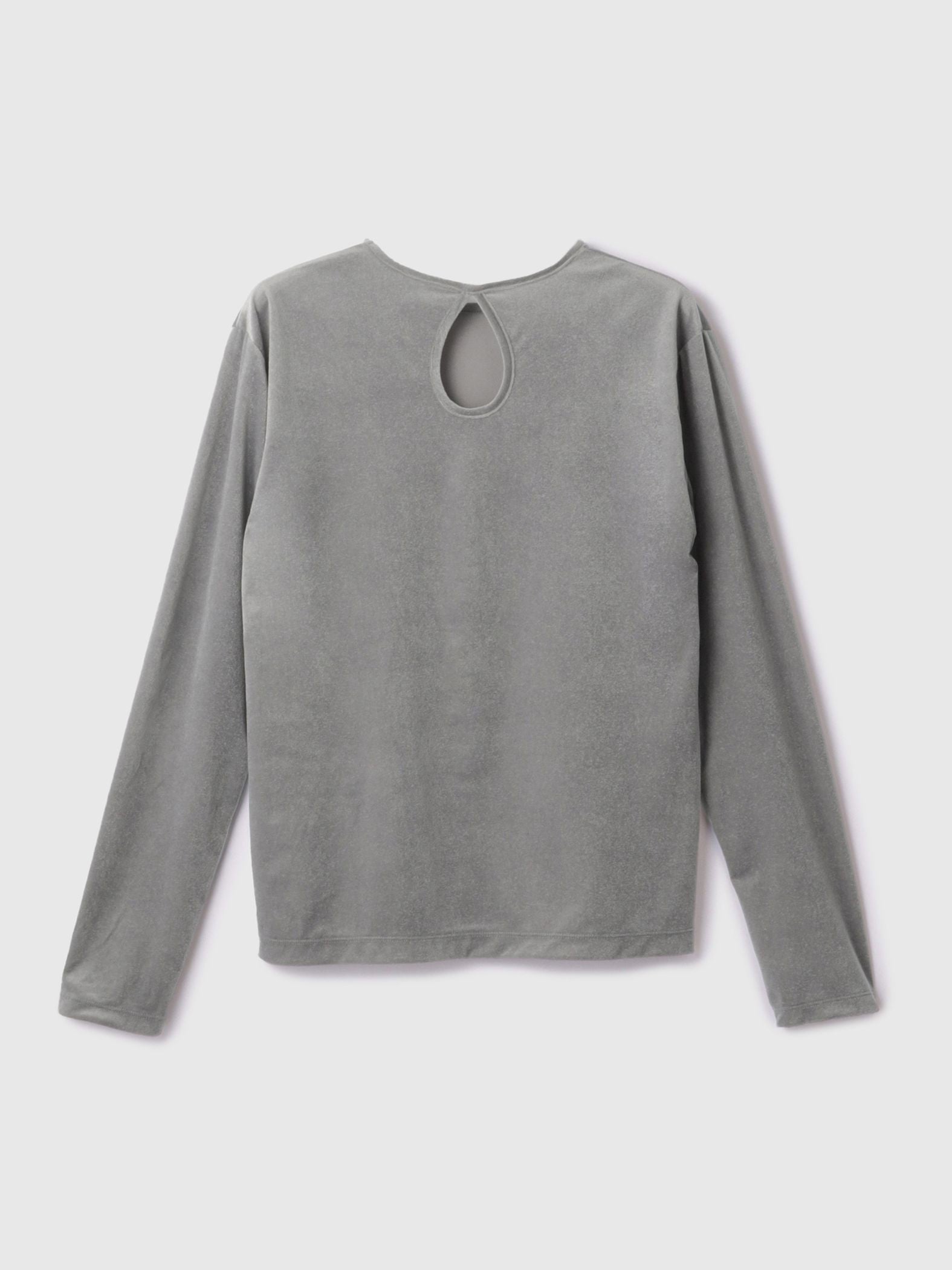 シアーベロアロングスリーブカットソー【日本製】