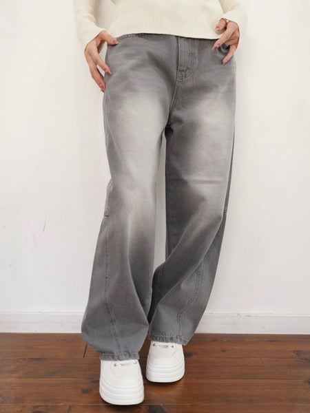 Barrel Curve Denim≪洗濯機で洗える≫