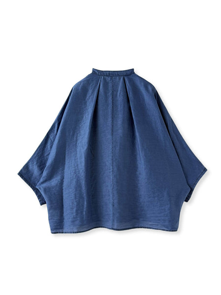シアーデニムジップブルゾン