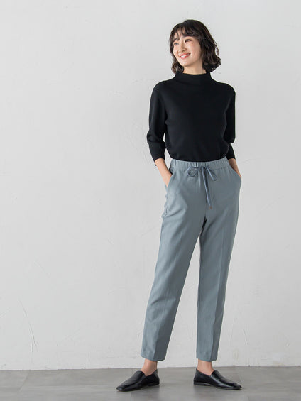 <極>”ラクきれい”裏起毛ジョグパン