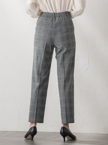 【大きいサイズ】ピクシエスタストレートパンツ≪洗濯機で洗える≫