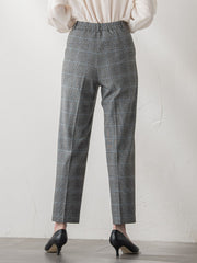 【大きいサイズ】ピクシエスタストレートパンツ≪洗濯機で洗える≫