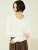 ヘンリーネックレイヤードTシャツ