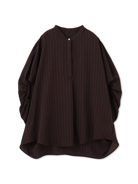 【WEB限定】キュプラTRストライプブラウス