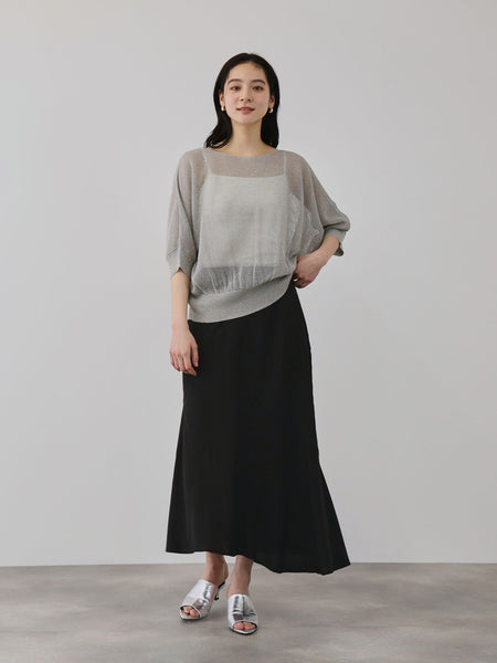 デシンバイアスマーメイドスカート