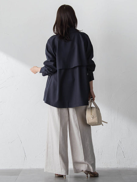 【ラク軽トレンチ】ラグランスリーブジャケット