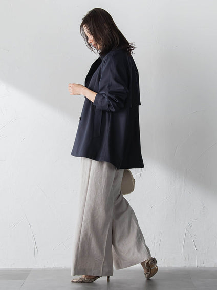 【ラク軽トレンチ】ラグランスリーブジャケット