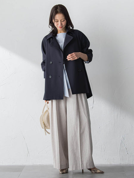 【ラク軽トレンチ】ラグランスリーブジャケット