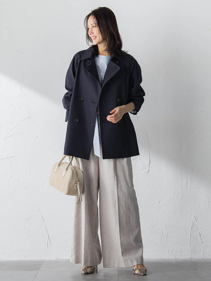 【ラク軽トレンチ】ラグランスリーブジャケット