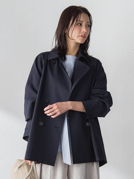 【ラク軽トレンチ】ラグランスリーブジャケット