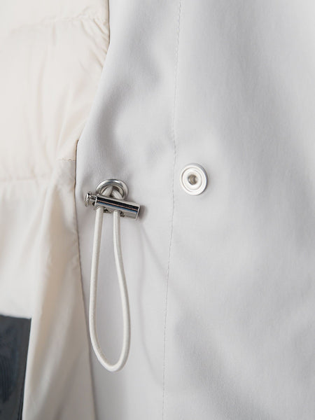 【大きいサイズ】パーテーションダウンロングコート