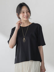 汗ジミ軽減カットソー