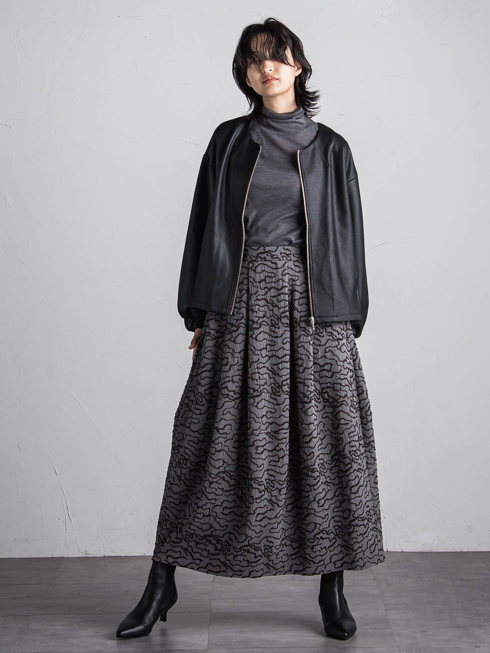 フクレジャカードコクーンスカート