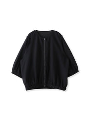 【大きいサイズ】メッシュベイカーブルゾン