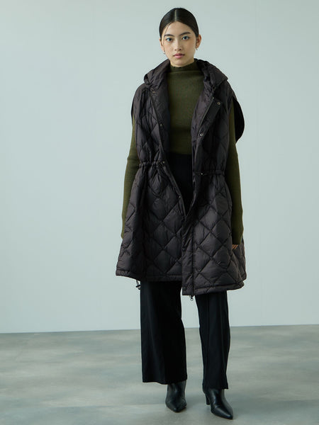 TAION　ダウンケープコート≪手洗い可能≫