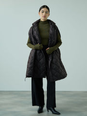 TAION　ダウンケープコート≪手洗い可能≫