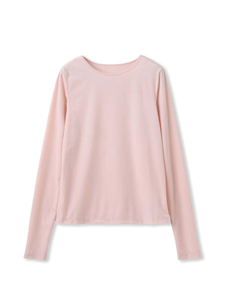 シアーベロアカットソー≪手洗い可能≫