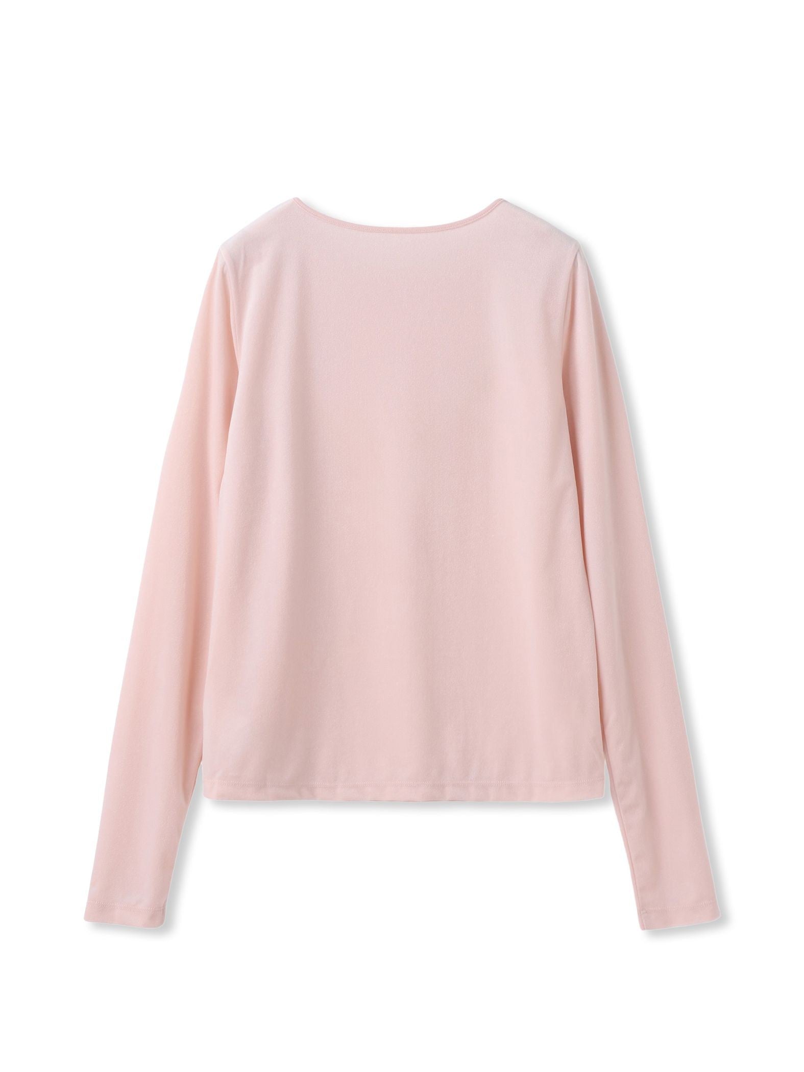 シアーベロアカットソー≪手洗い可能≫