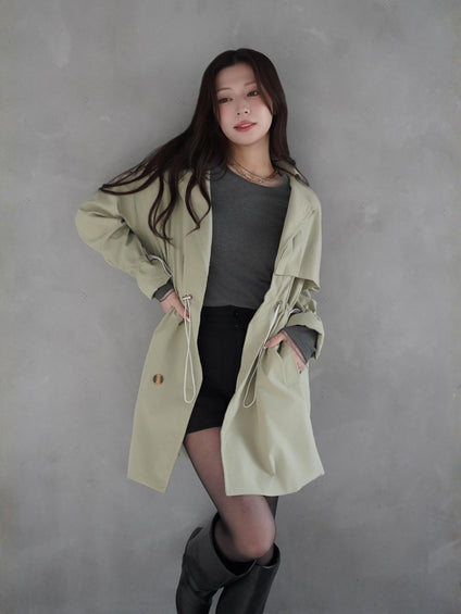 Middle Trench Coat