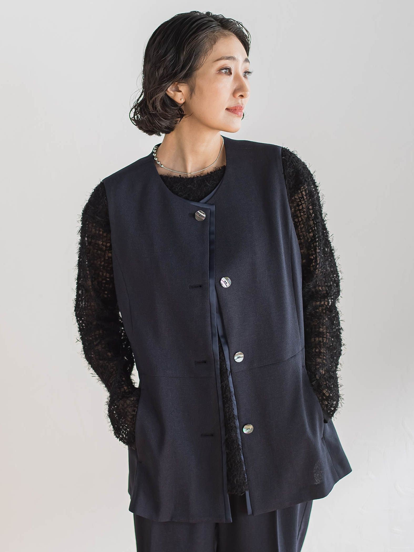 リネンライクオックスジレ