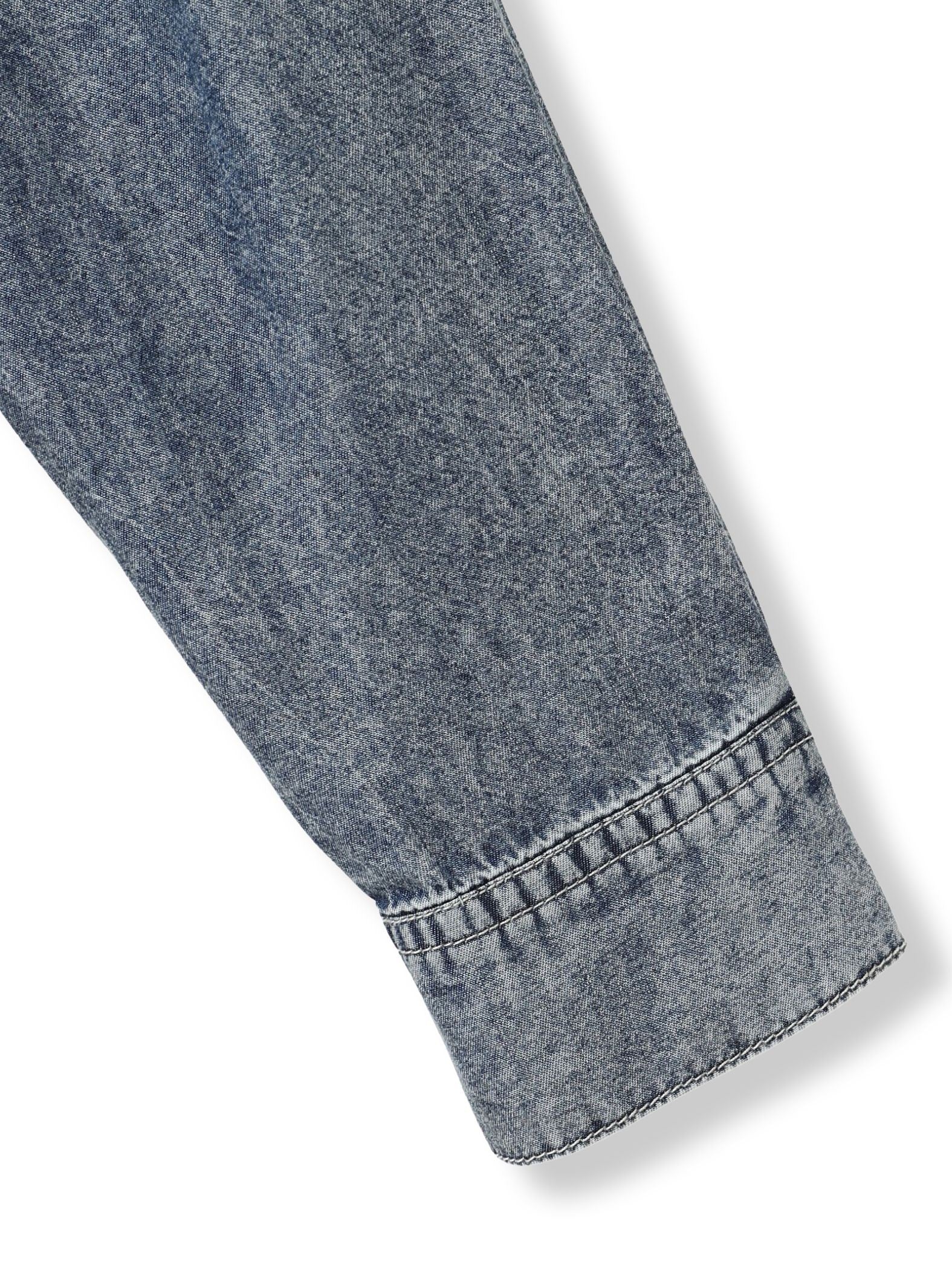 【カタログ掲載】ゆれるデニム2WAYオーバーシャツ