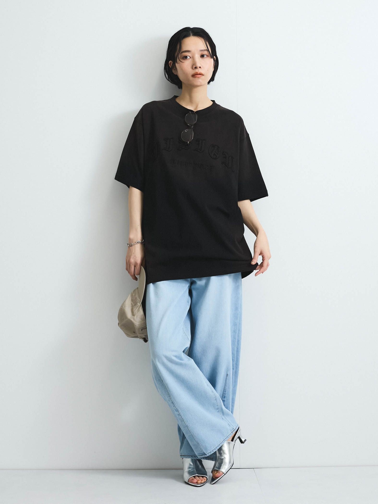 【VISION STREET WEAR】ヴィンテージワッペンTシャツ≪洗濯機で洗える≫