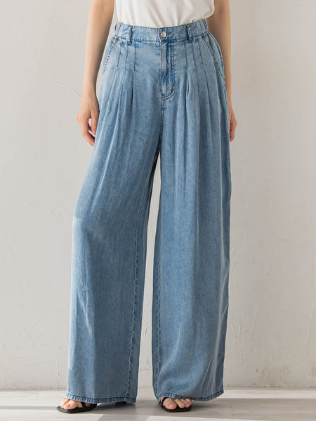 Air DENIM ワイドパンツ