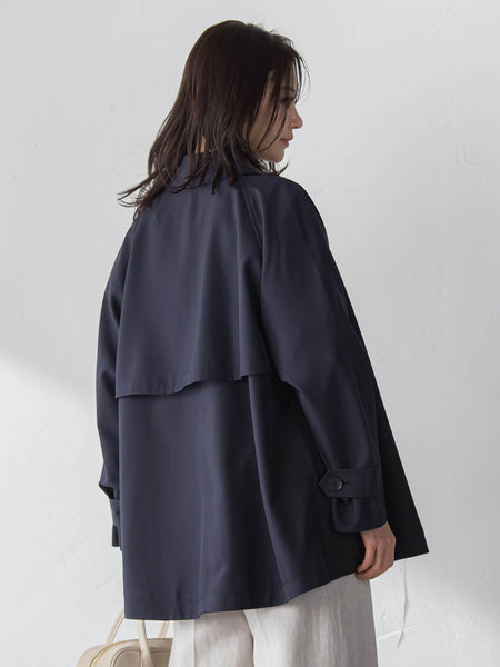 【ラク軽トレンチ】ラグランスリーブジャケット
