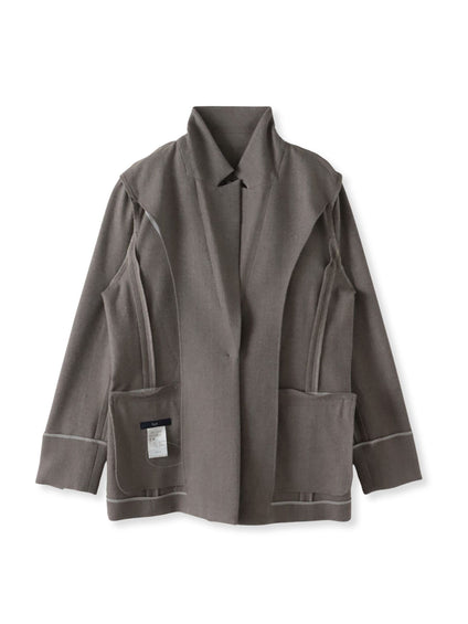 【大きいサイズ】ピクシエスタテーラードジャケット≪手洗い可能≫